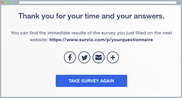 the immediate results